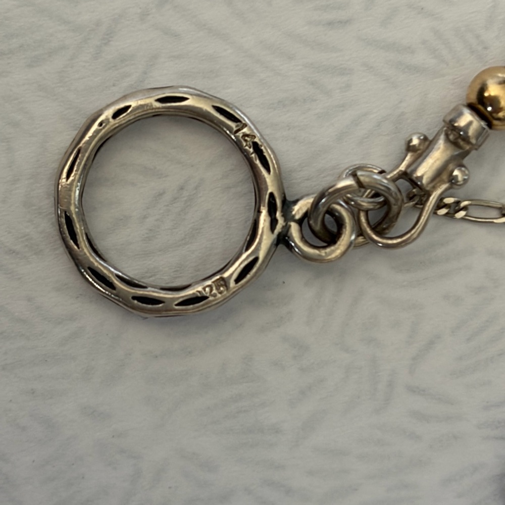 Zanfeld Silpada Sterling Silver and 14K Yellow Gold - Picture 3 of 4